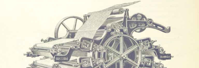 Mechanical printing device
